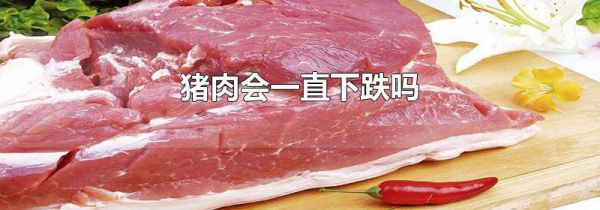 猪肉会一直下跌吗