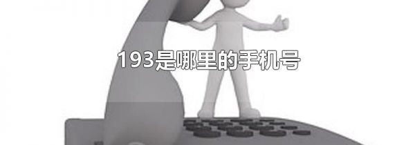 193是哪里的手机号