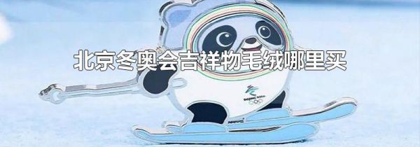 广州冰墩墩售卖点