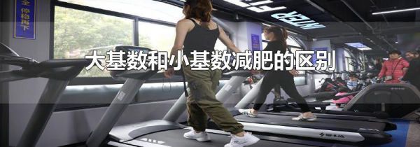 大基数和小基数减肥的区别