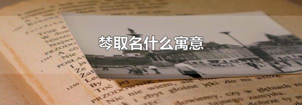 棽取名什么寓意
