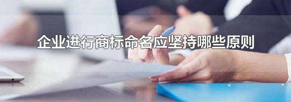 企业进行商标命名应坚持哪些原则