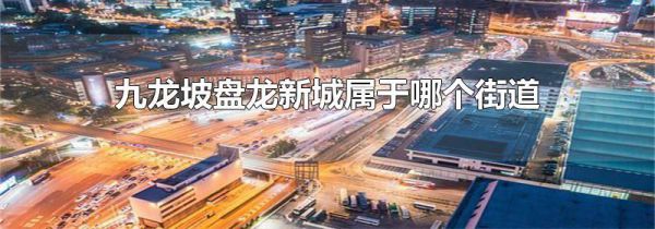 九龙坡盘龙新城属于哪个街道