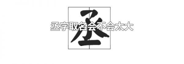 丞字取名会不会太大