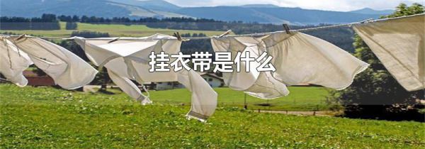 挂衣带是什么