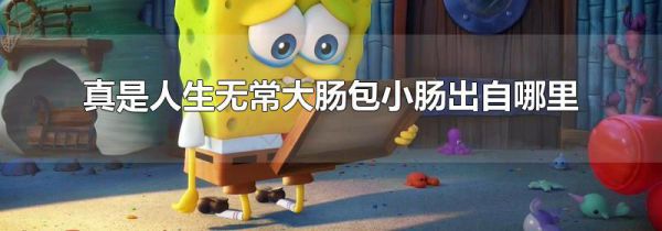 真是人生无常大肠包小肠出自哪里