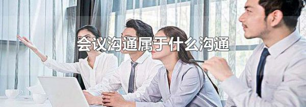 会议沟通属于什么沟通