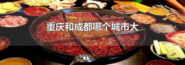 重庆和成都哪个城市大