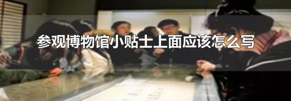 参观博物馆小贴士上面应该怎么写