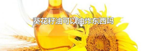 葵花籽油可以油炸东西吗