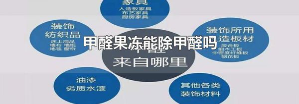 甲醛果冻能除甲醛吗