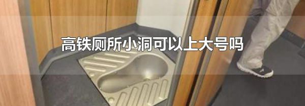 高铁厕所小洞可以上大号吗