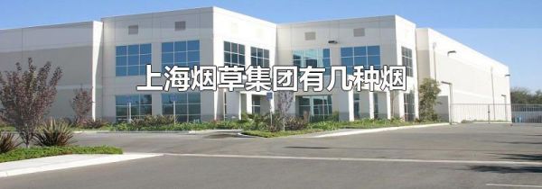 上海烟草集团有几种烟