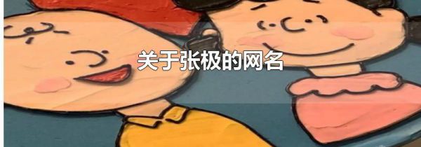 关于张极的网名