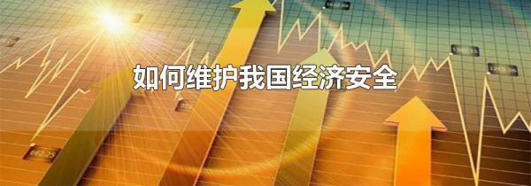 如何维护我国经济安全