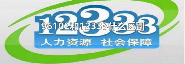 96102和12333什么区别