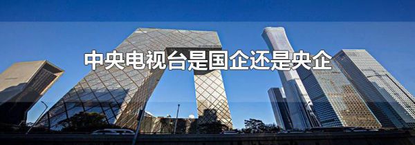 中央电视台是国企还是央企