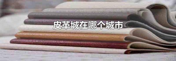 皮革城在哪个城市
