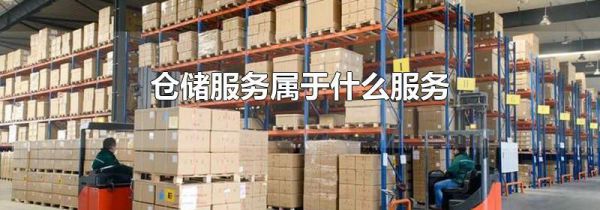 仓储服务属于什么服务