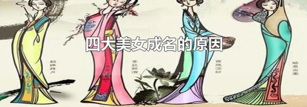 四大美女成名的原因