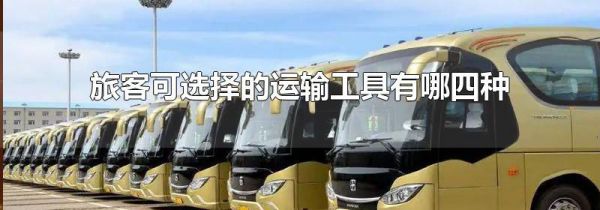 旅客可选择的运输工具有哪四种