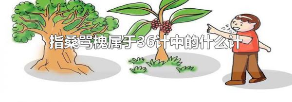 指桑骂槐属于36计中的什么计