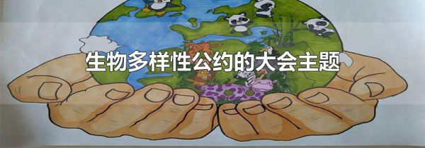 生物多样性公约的大会主题