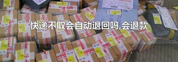 快递不取会自动退回吗,会退款
