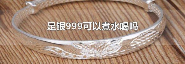 足银999可以煮水喝吗