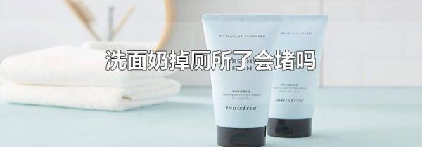 洗面奶掉厕所了会堵吗