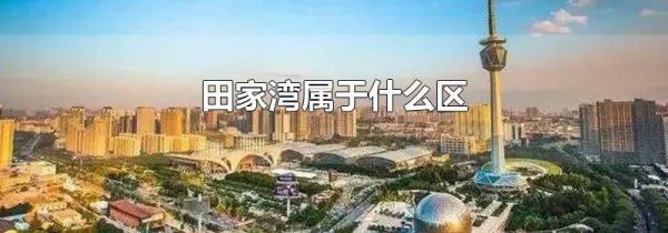田家湾属于什么区