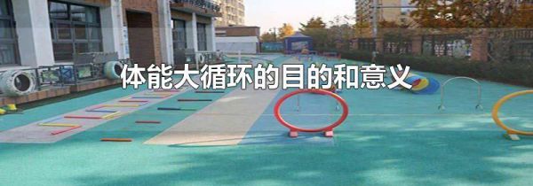 体能大循环的目的和意义