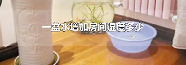 一盆水增加房间湿度多少