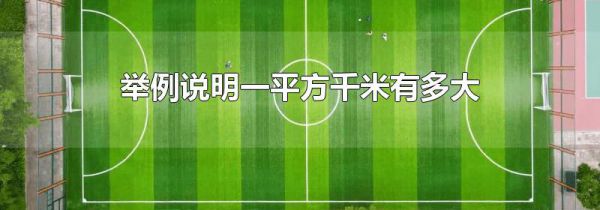 举例说明一平方千米有多大