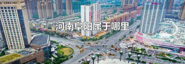 河南阜阳属于哪里