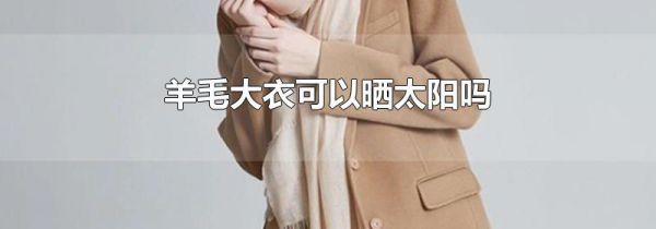 羊毛大衣可以晒太阳吗