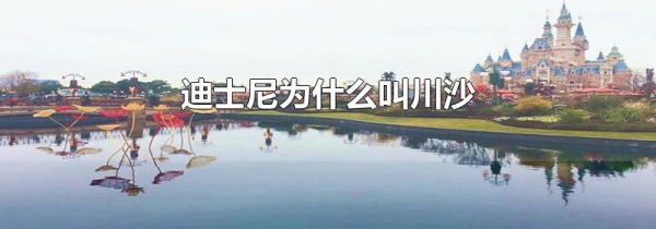 迪士尼为什么叫川沙