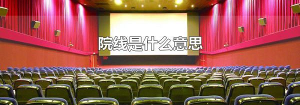 院线是什么意思