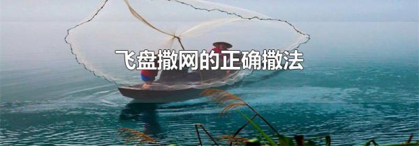 飞盘撒网的正确撒法