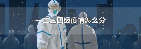 一二三四级疫情怎么分