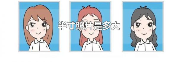 半寸照片是多大