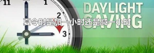 夏令时是加一小时还是减一小时