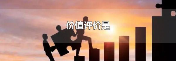 价值评价是