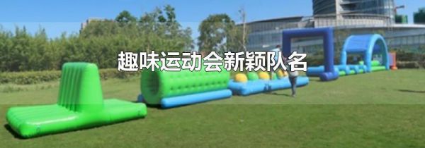 趣味运动会新颖队名