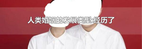 人类婚姻的发展类型:经历了