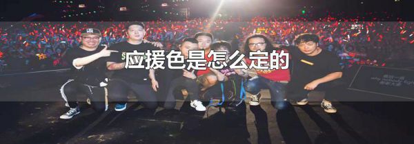 应援色是怎么定的