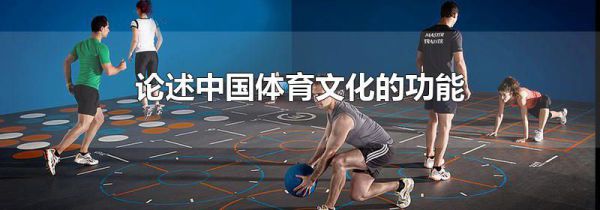 论述中国体育文化的功能