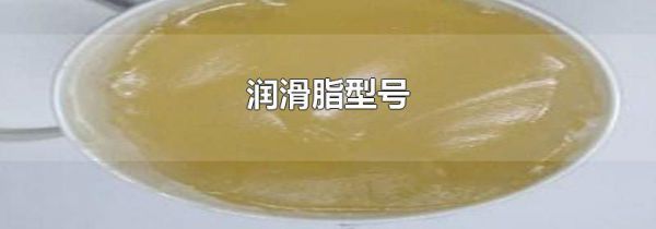 润滑脂型号