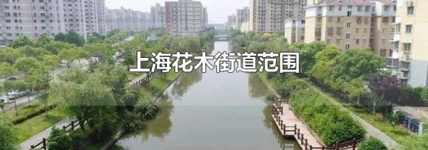 上海花木街道范围