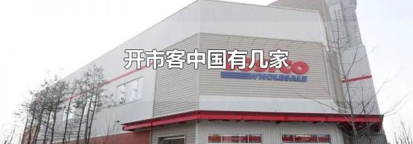 开市客中国有几家